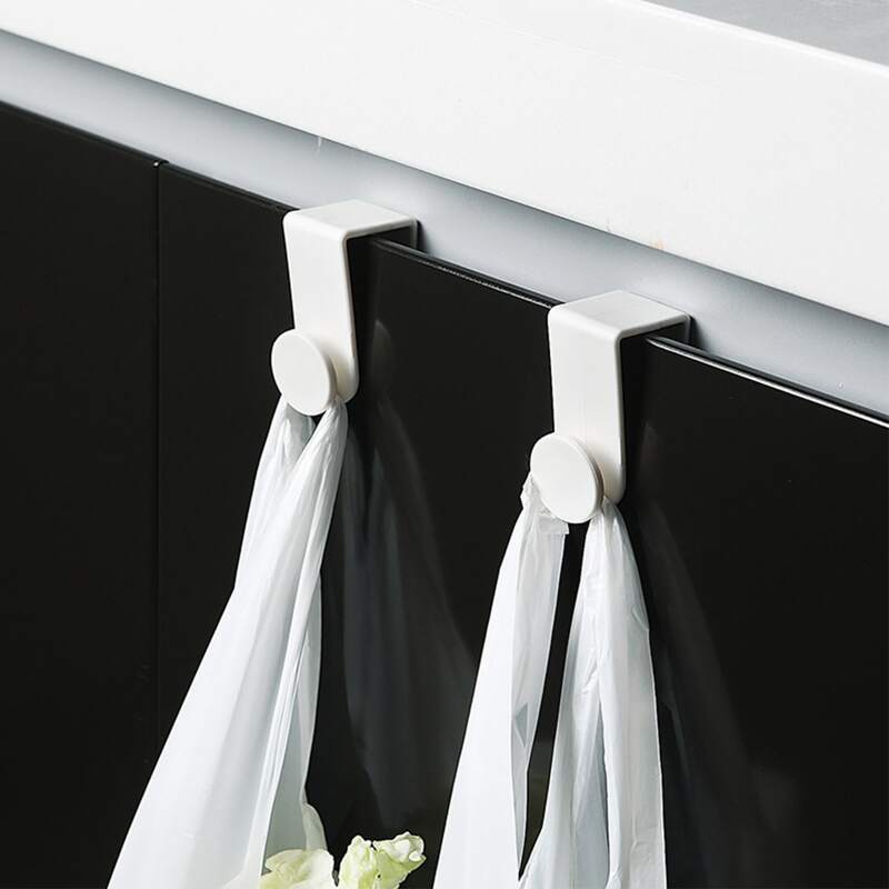 

2pcs Door Back Hanging Hook, White
