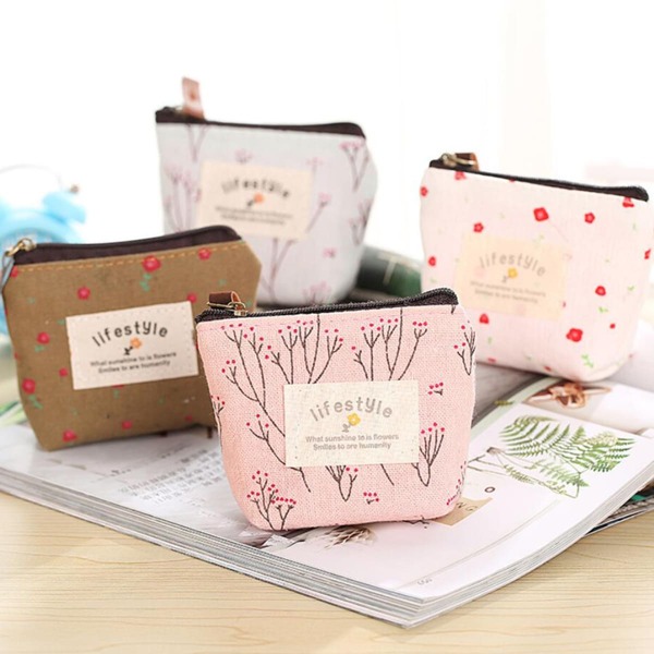 

1pc Flower Print Random Storage Bag, Multicolor