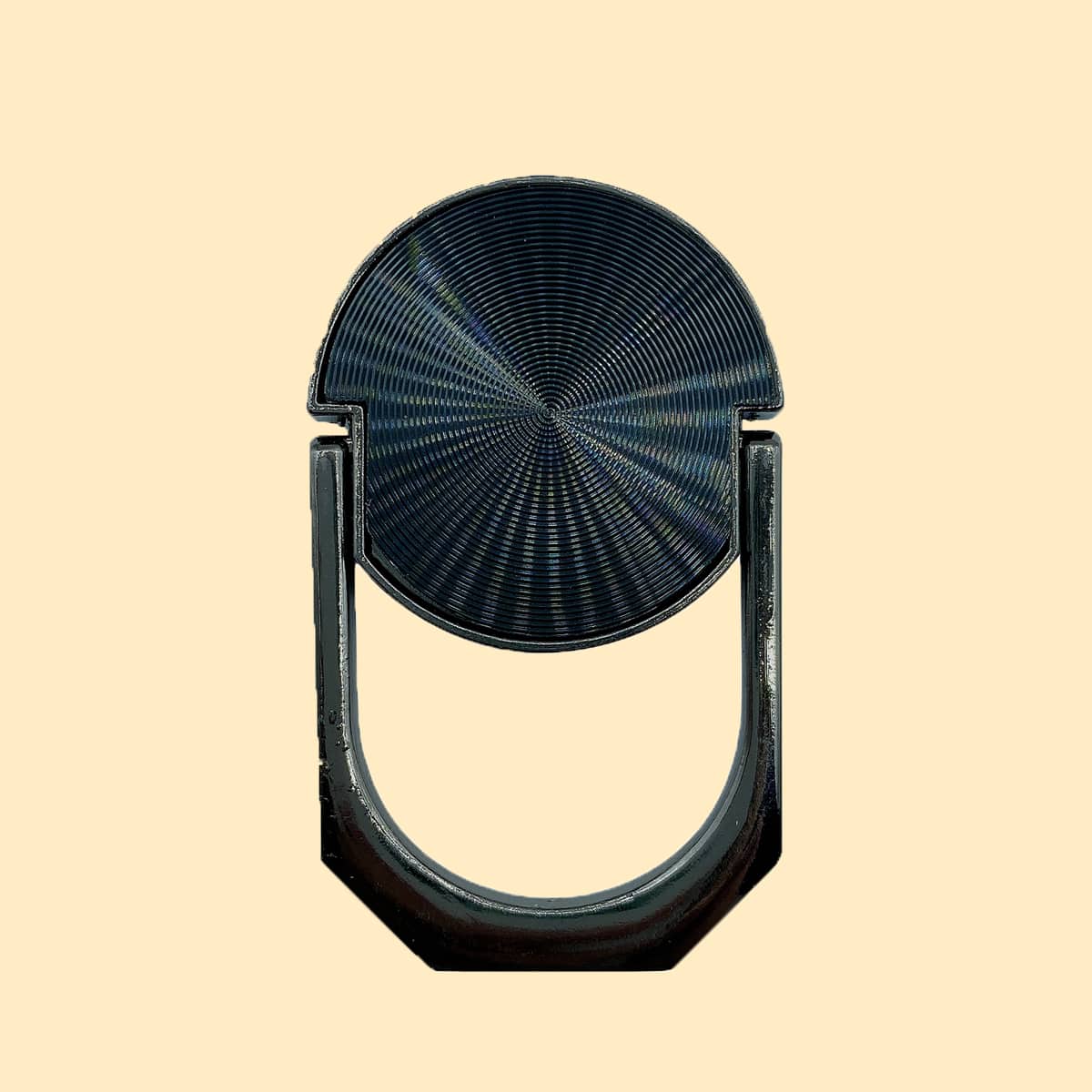 

Solid Phone Ring Holder, Black