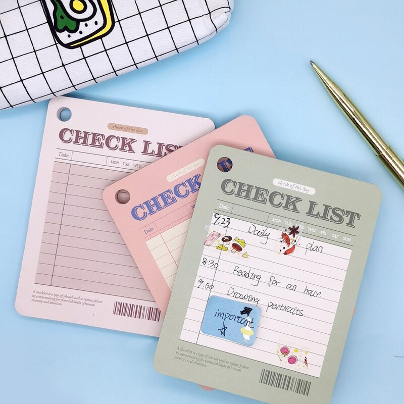 

1pack Cartoon Graphic Random Memo Pad, Multicolor