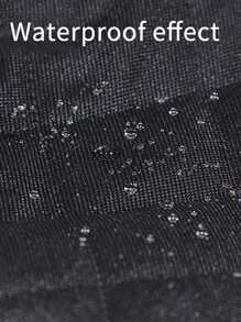 1 Miếng Không thấm nước Ô tô/xe hơi Mặt trước Chỗ ngồi Thảm thú cưng Với Khâu Sự bảo vệ Che phủ Thích hợp Đối với Thú cưng Đi du lịch - màu đen - Xem 8