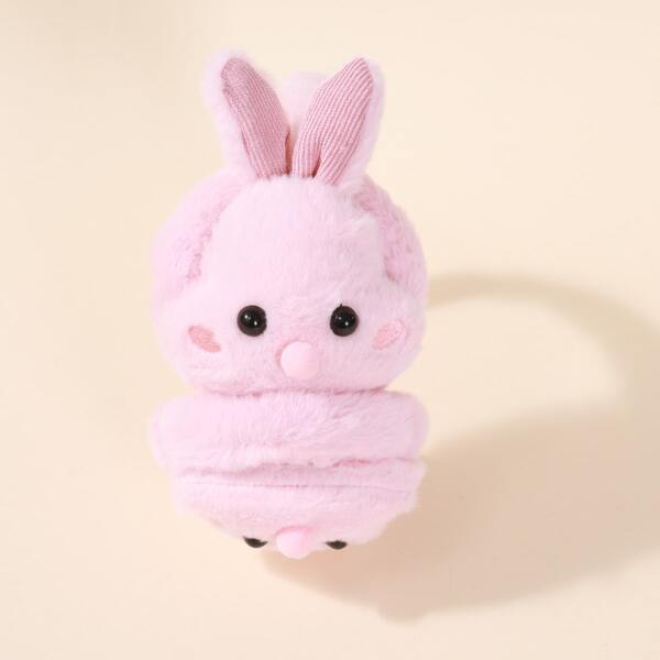 

Kids Cartoon Plush Earmuff, Pink
