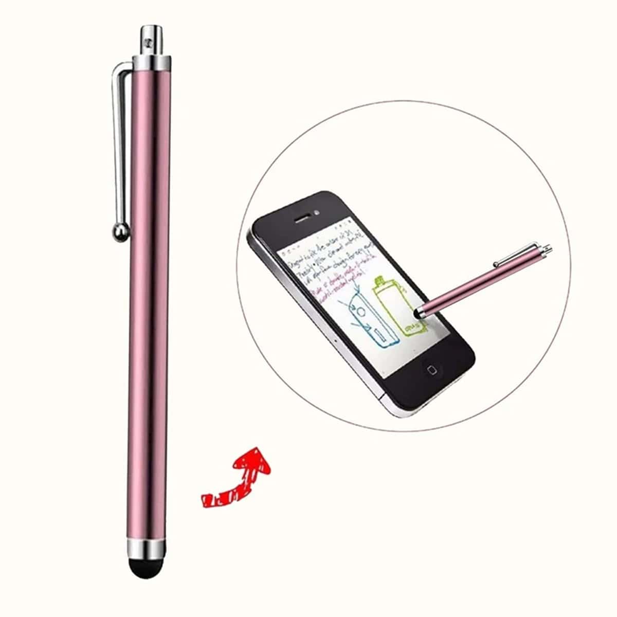 

1pc Minimalist Stylus Pen, Pink