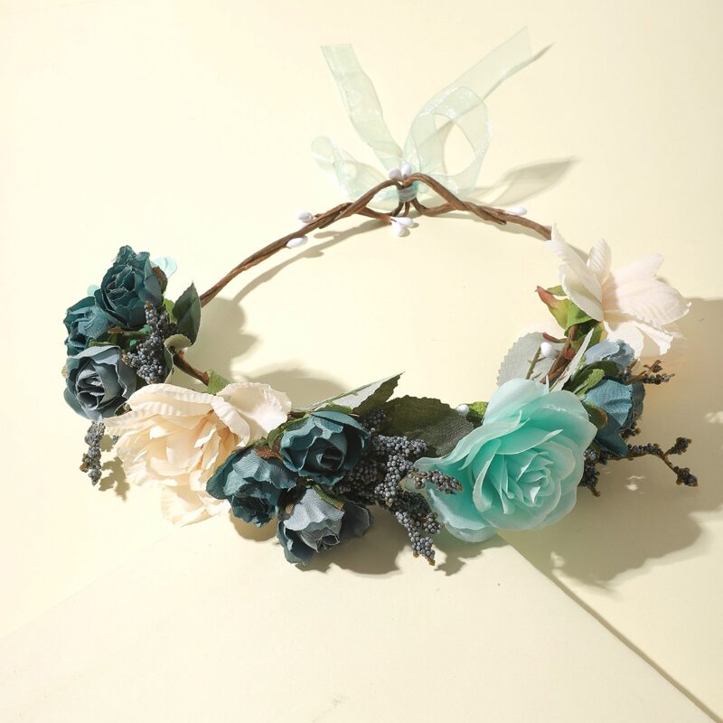 

1pc Head Wreath, Multicolor