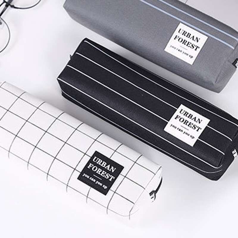 

1pc Random Color Pencil Case, Multicolor
