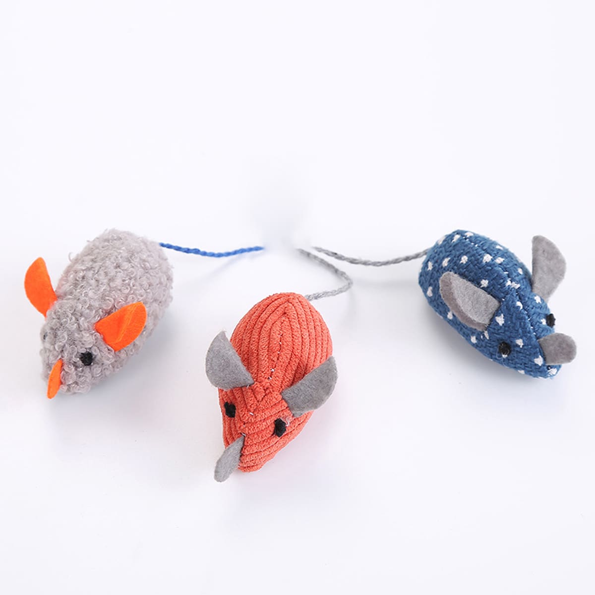 

1pc Random Color Mouse Shaped Cat Toy, Multicolor