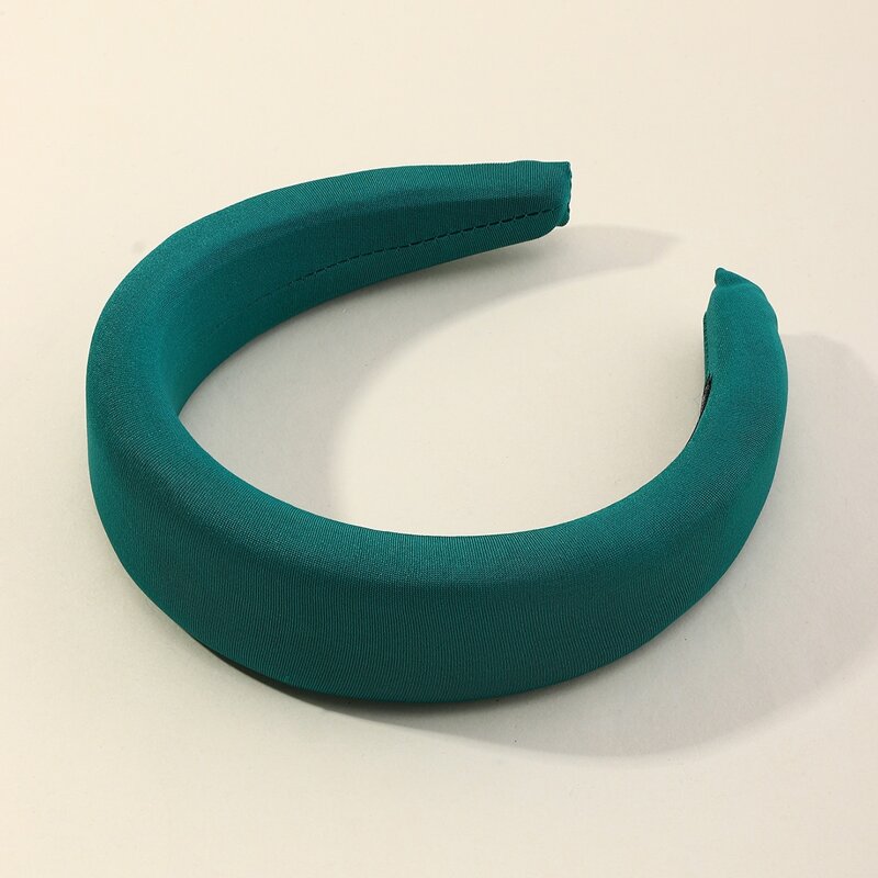 

Solid Padded Hair Hoop, Cadet blue