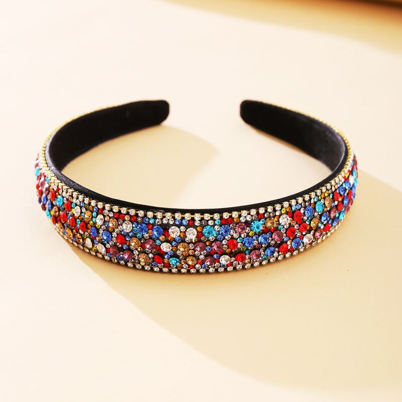 

Colorful Rhinestone Hair Hoop, Multicolor