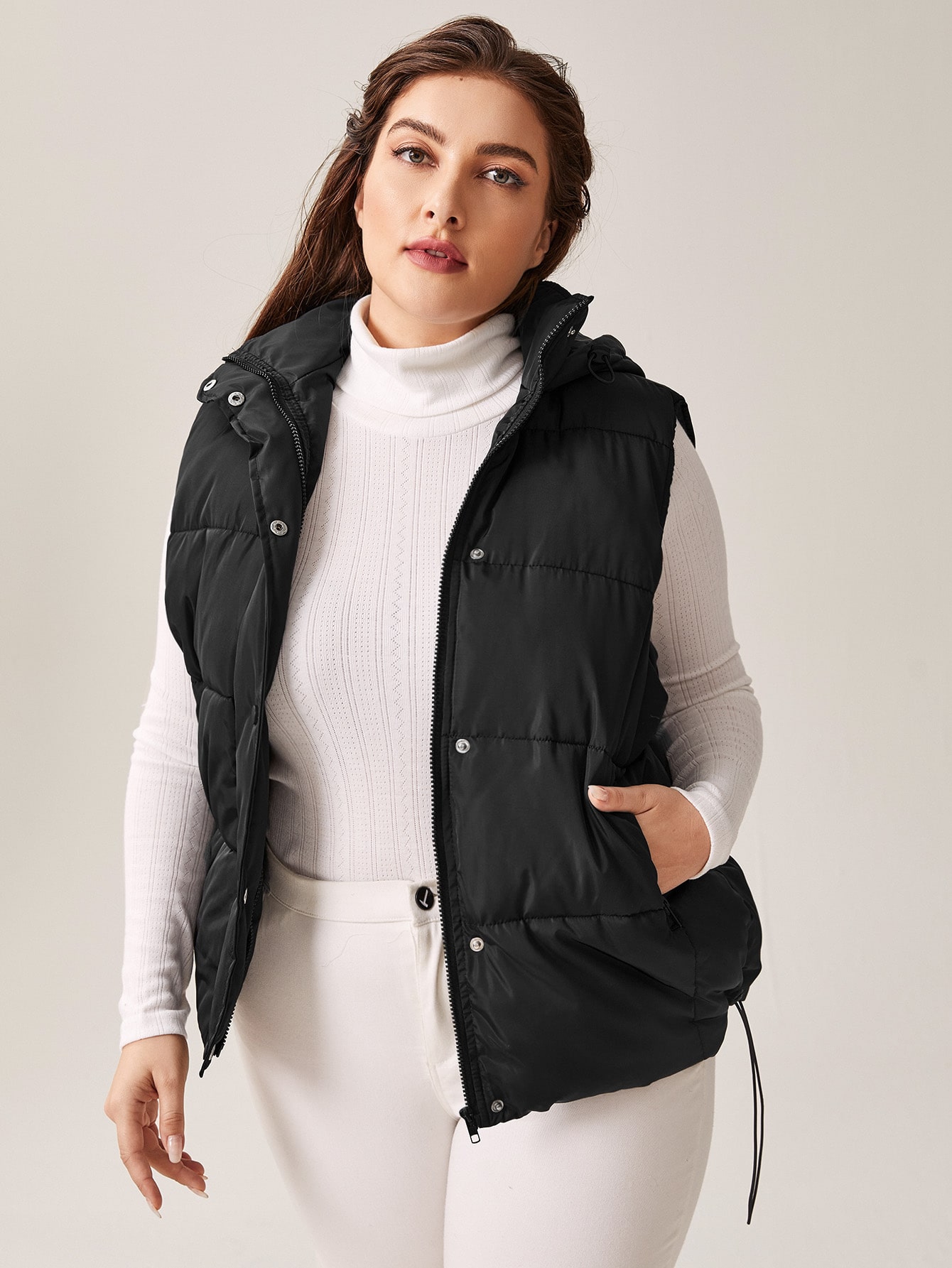 doudoune sans manche femme shein