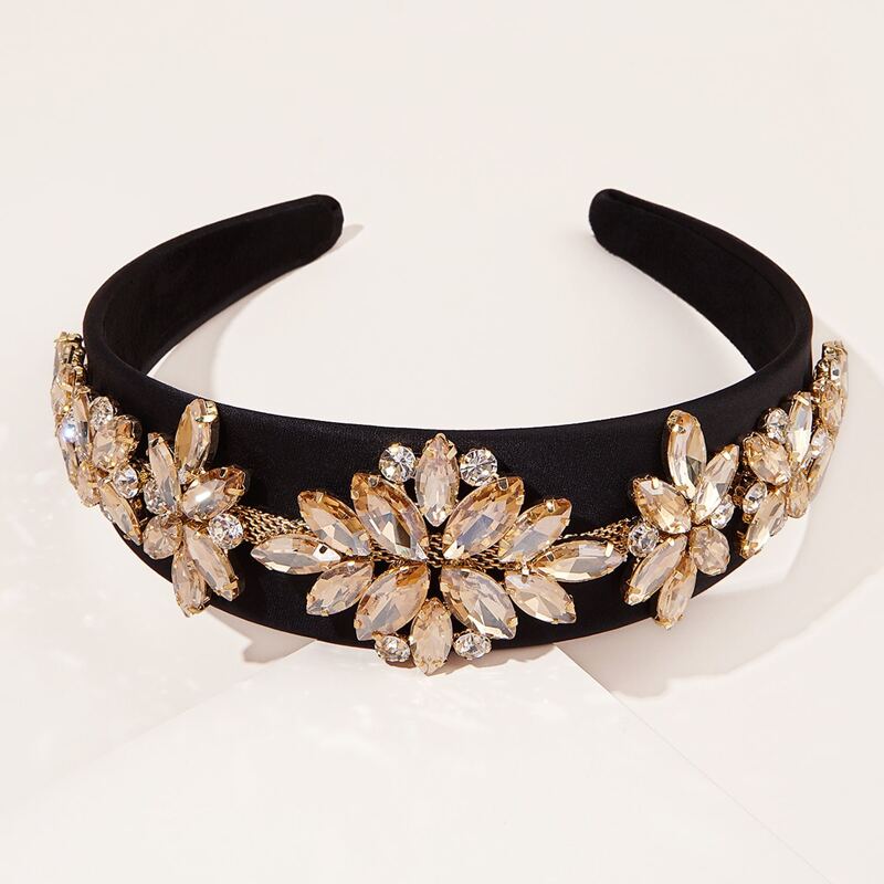 

Rhinestone Decor Hair Hoop, Multicolor