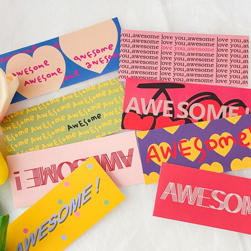 

8sheets Letter Graphic Sticker, Multicolor