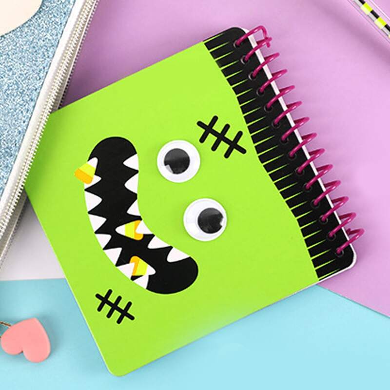 

1pack Cartoon Graphic Cover Spiral Notebook, Multicolor