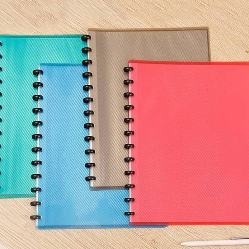 

1pc Random Loose-leaf Folder, Multicolor