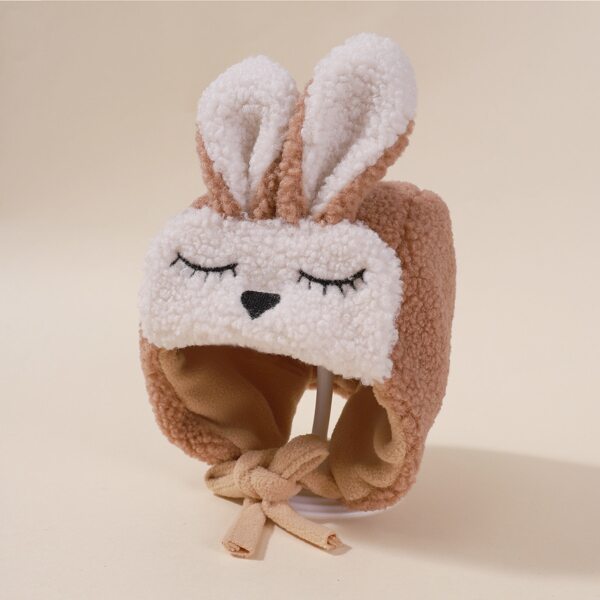 

Baby Cartoon Graphic Hat, Brown