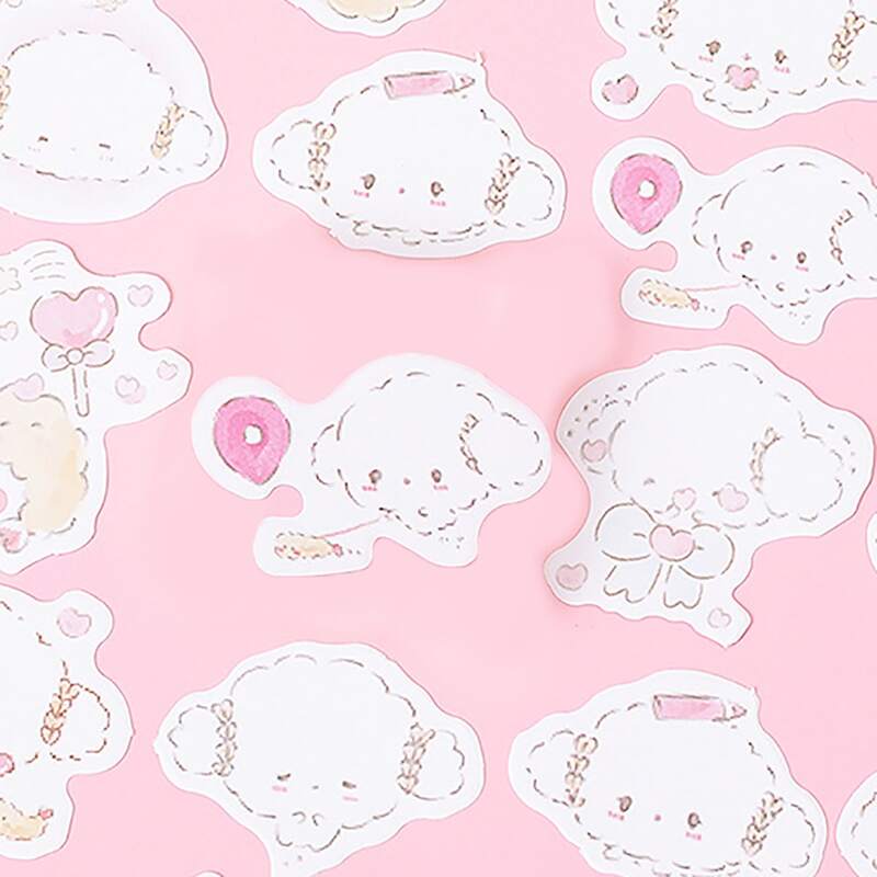 

45pcs Cartoon Graphic Sticker, Multicolor