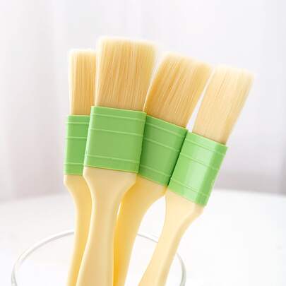 1pc Plastic Baking Oil Brush, Multifunction Pastry Brush For Baking