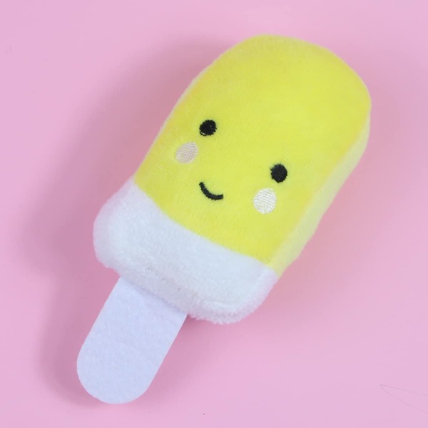 

Жевательная игрушка для кошки в форме мороженого 1шт, Жёлтые