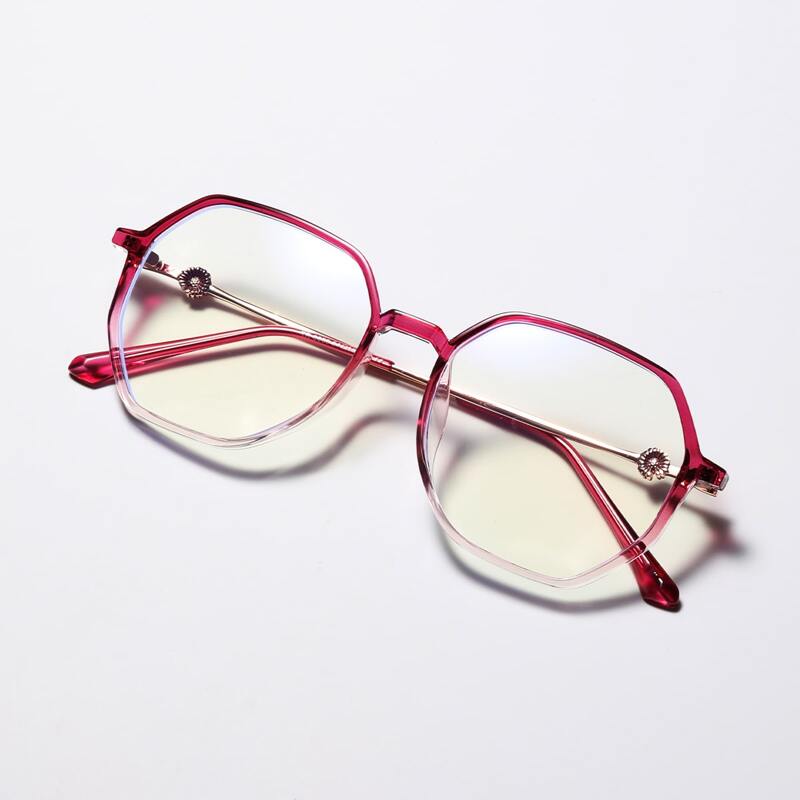 

Geometric Design Anti-blue Light Glasses
