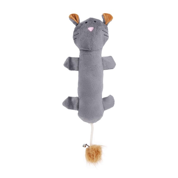 

Cartoon Shaped Dog Toy, Grey