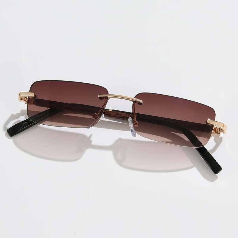 

Square Rimless Sunglasses