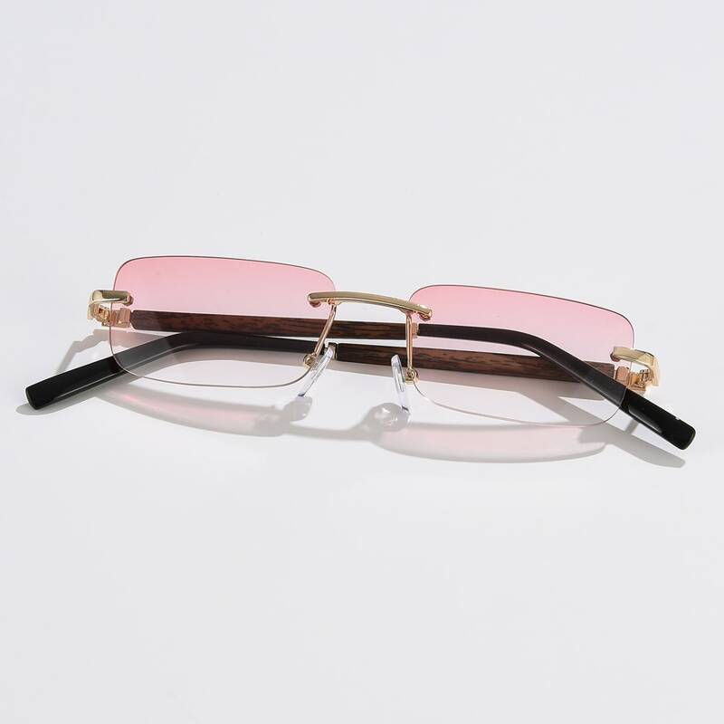 

Square Rimless Sunglasses