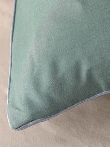 Set de cama unicolor sin relleno - Verde - Ver 5