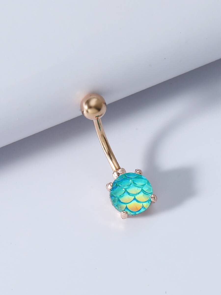 Detail desain skala ikan cincin pusar - MultiWarna - View 1