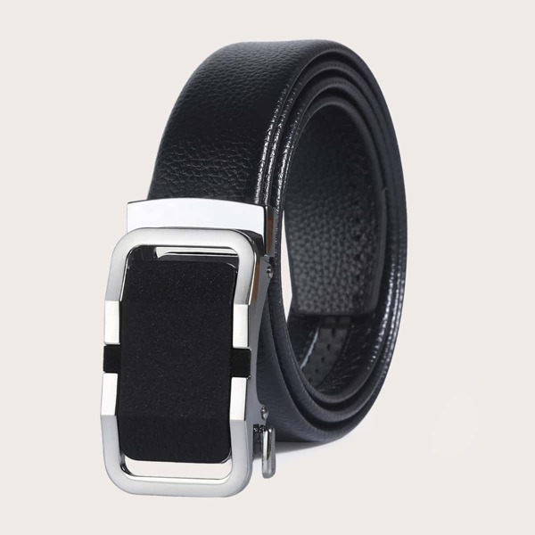 

Men Metal Buckle Belt, Black