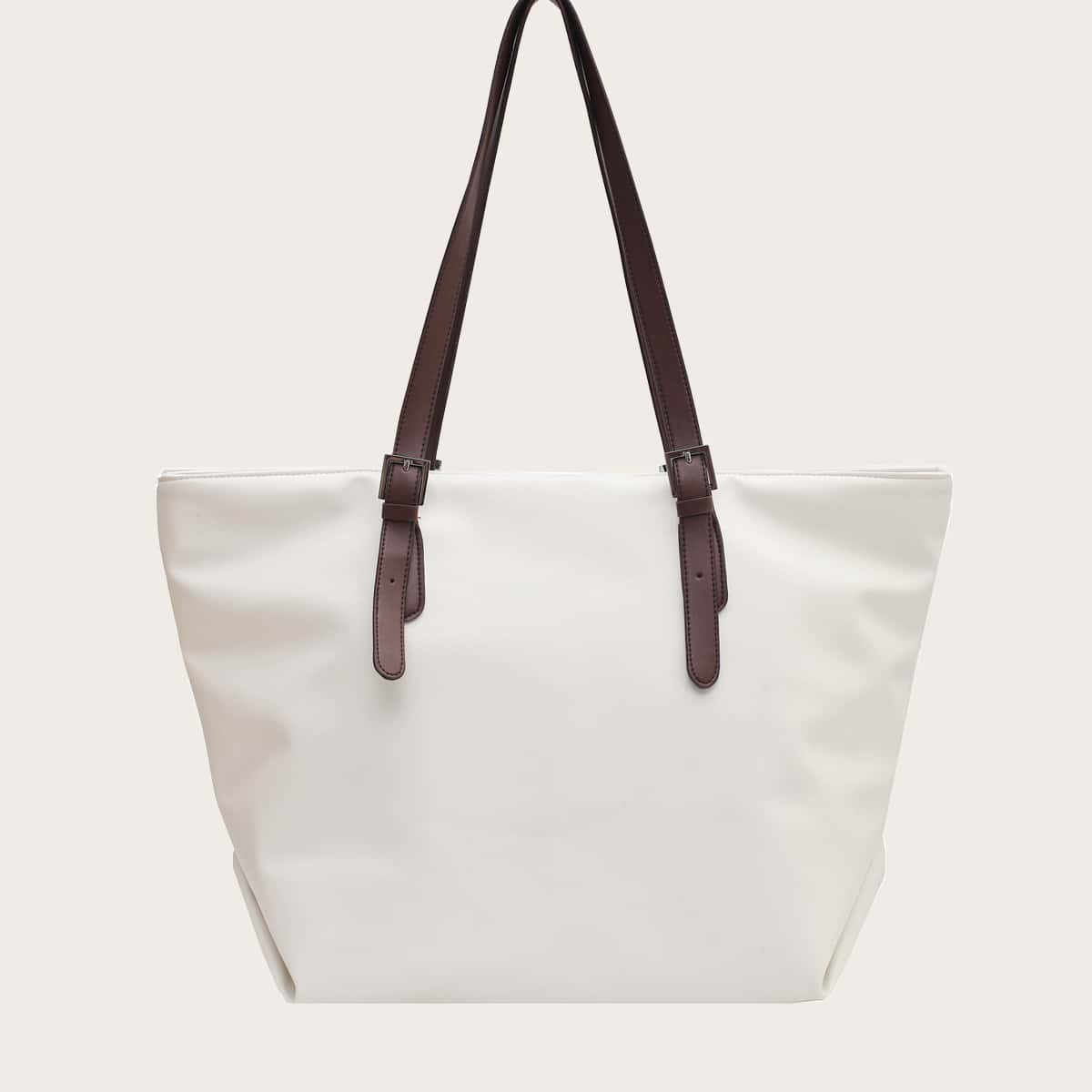 

Large Capacity Tote Bag, Beige