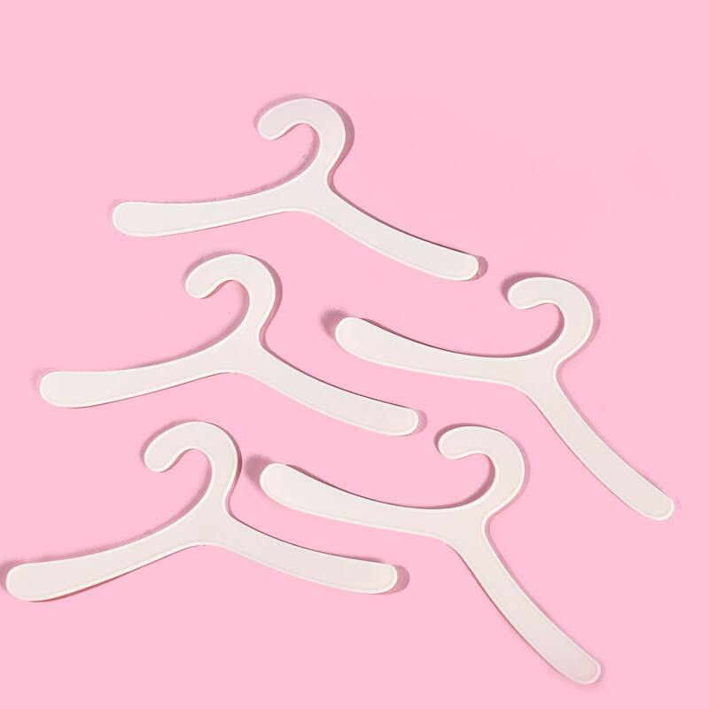 

5pcs Solid Dog Hanger, Beige
