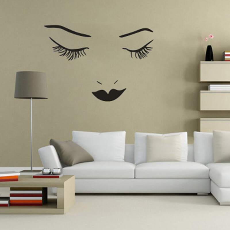 

Figure Print Wall Sticker, Black