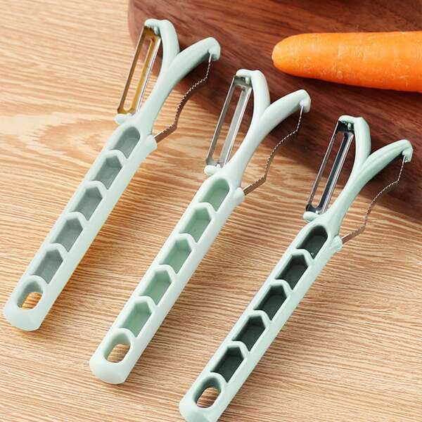 

1pc Multifunction Peeler, Mint green