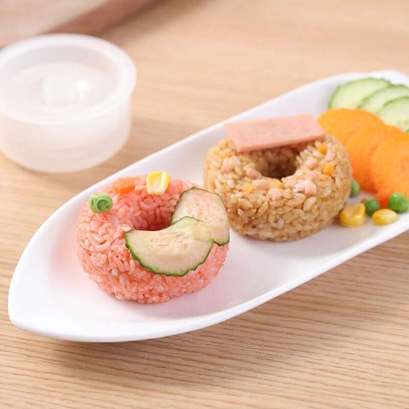 

1pc Rice Ball Mold, Clear