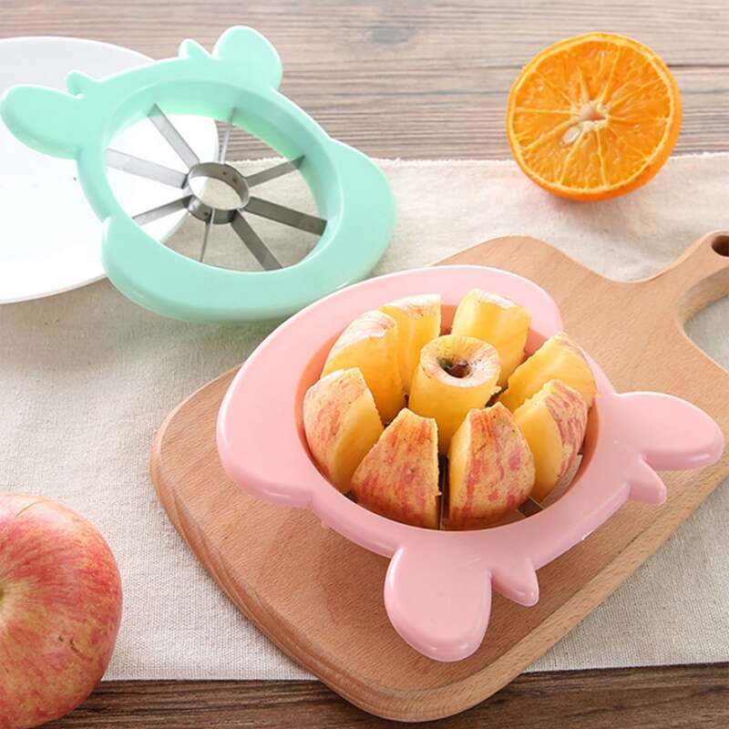 

1pc Stainless Steel Random Apple Slicer, Multicolor