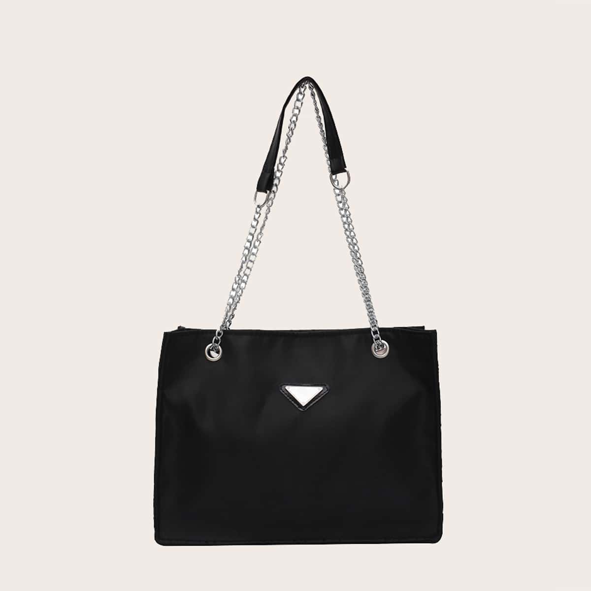 

Minimalist Large Capacity Tote Bag, Black