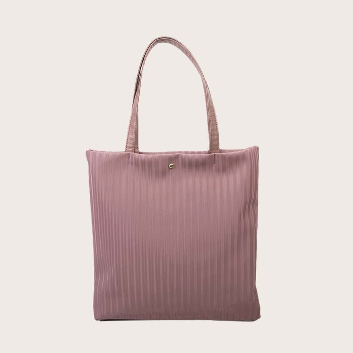 

Minimalist Tote Bag, Mauve purple