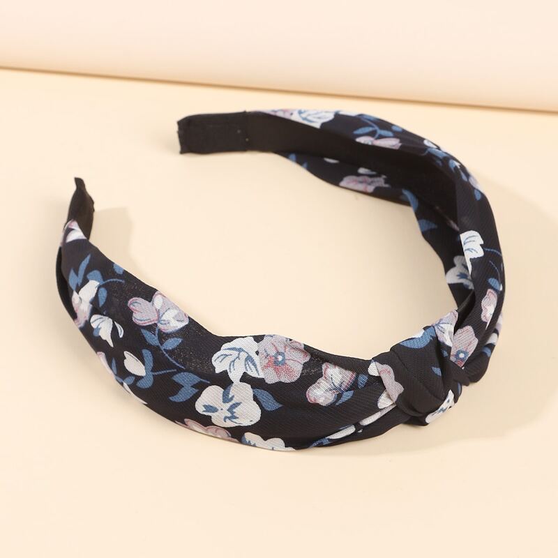 

Floral Knot Decor Hair Hoop, Multicolor