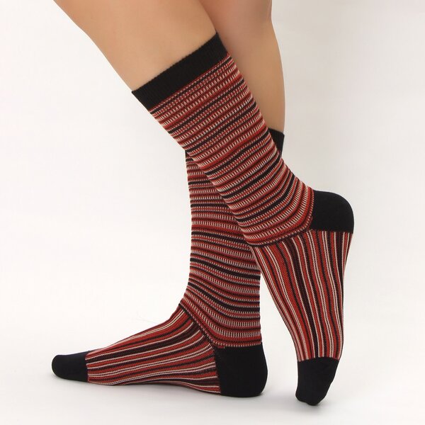 

Striped Crew Socks, Multicolor