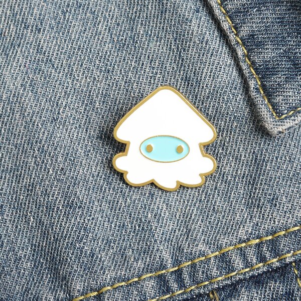 

Cartoon Graphic Brooch, Multicolor