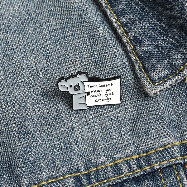 

Cartoon Animal Brooch, Multicolor