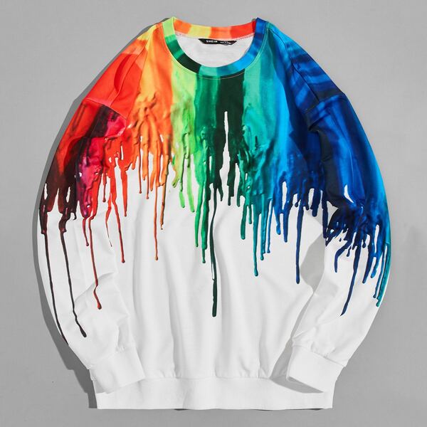 

Men Colorblock Pullover, Multicolor