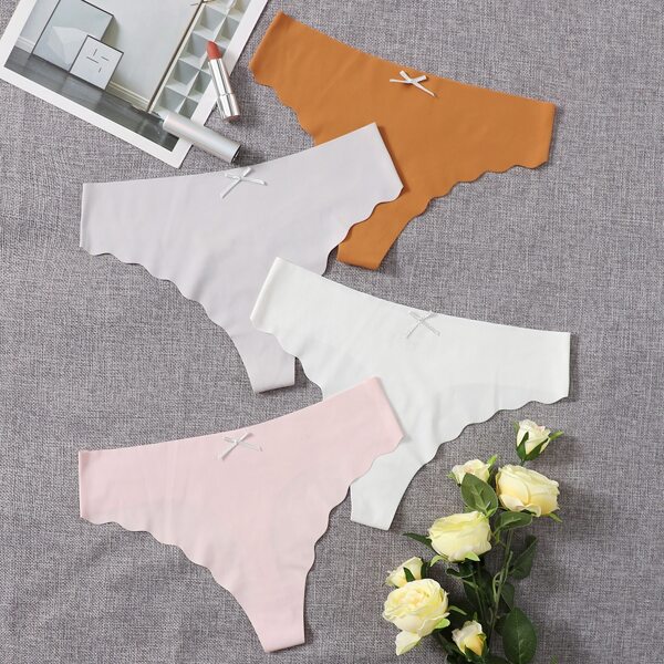 

4pack Seamless Panty Set, Multicolor