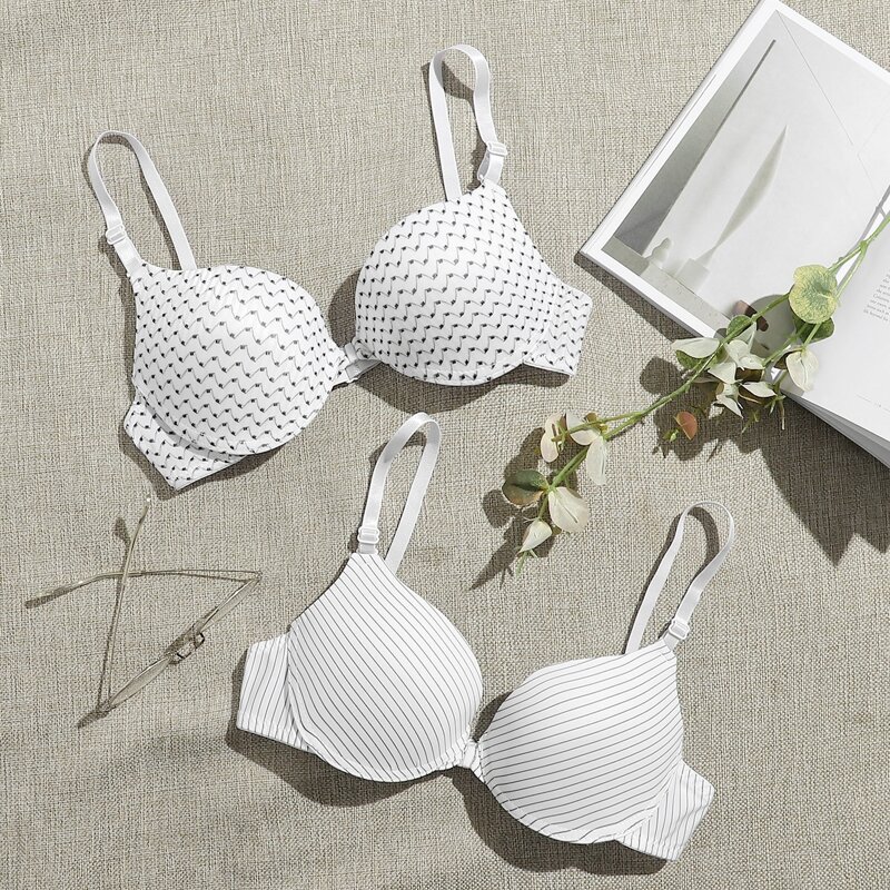

2pack Underwire Bra Set, White