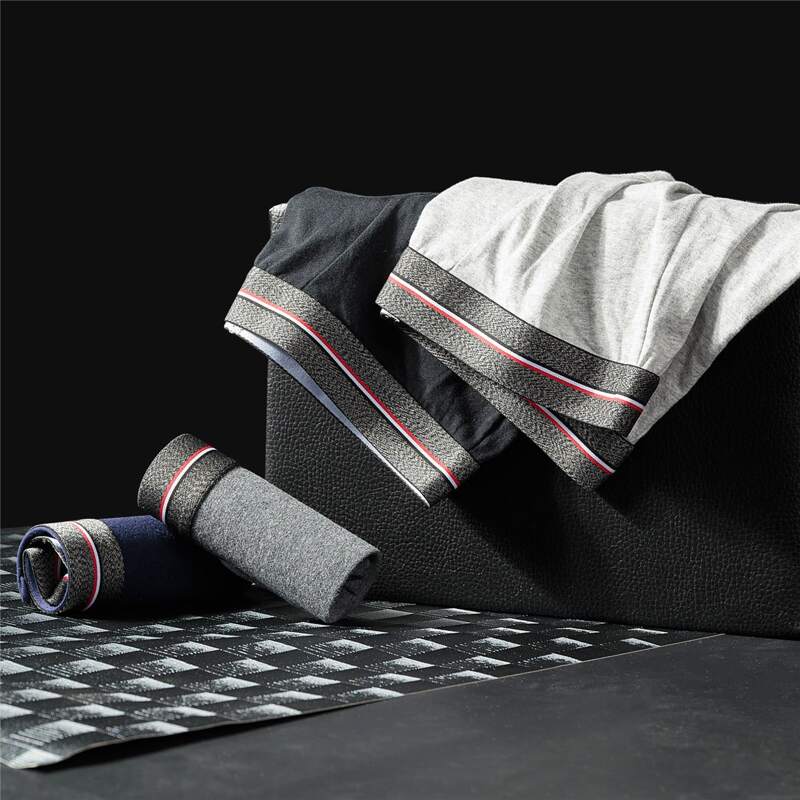 

Men 4pcs Striped Tape Boxer Brief, Multicolor
