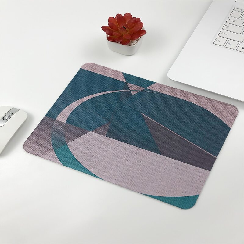 

Geometric Pattern Mouse Pad, Multicolor