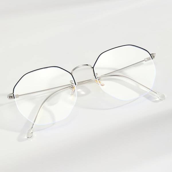 

Men Geometric Design Glasses