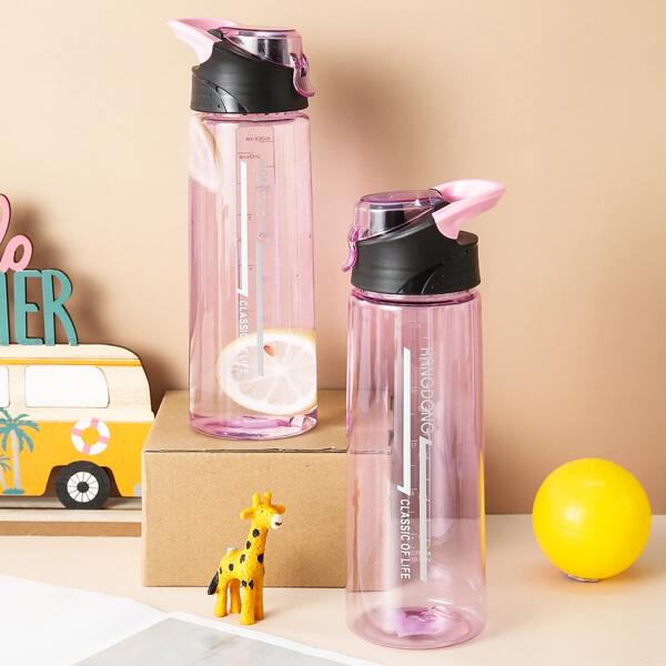 

1pc Portable Water Bottle, Pink