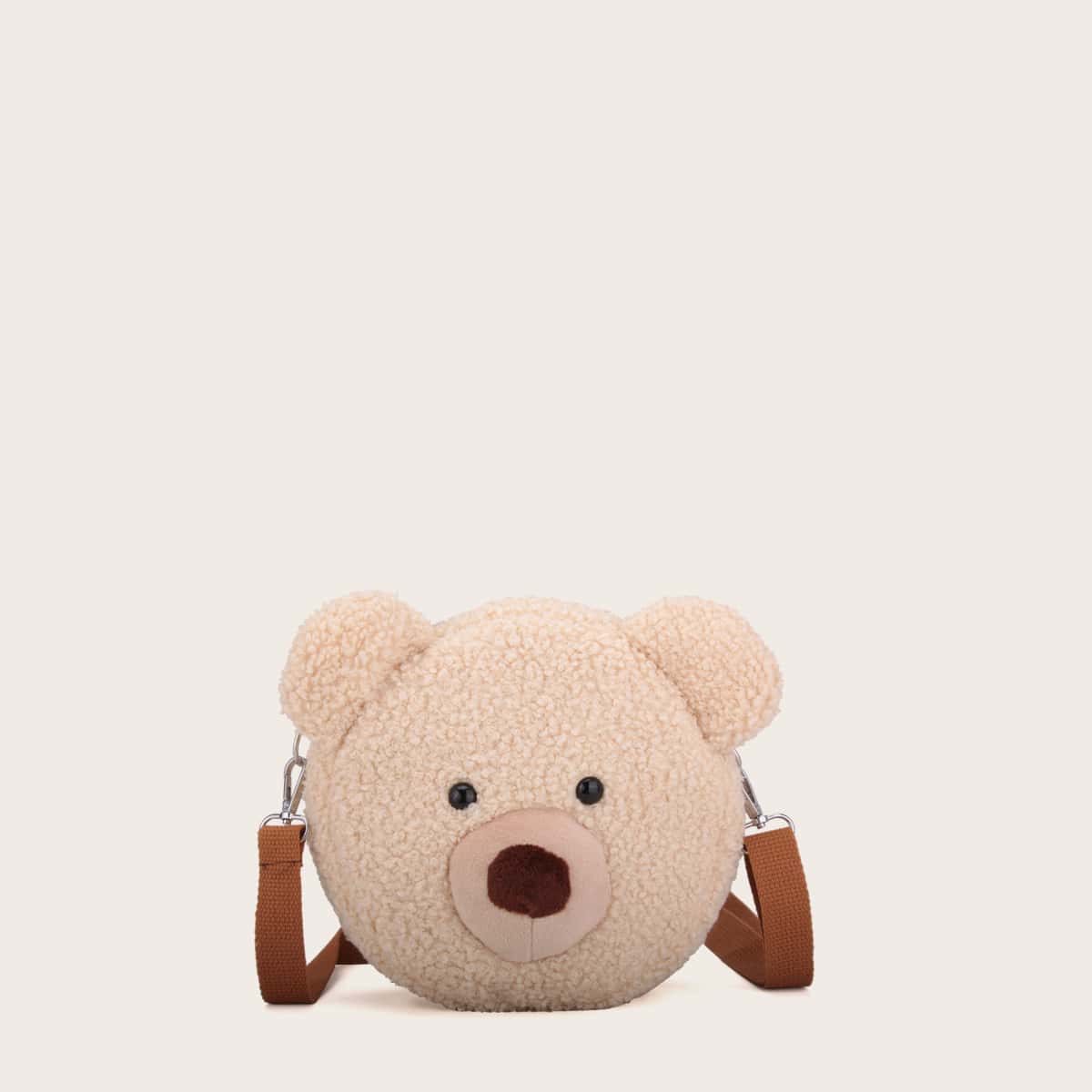 

Cartoon Shaped Crossbody Bag, Khaki