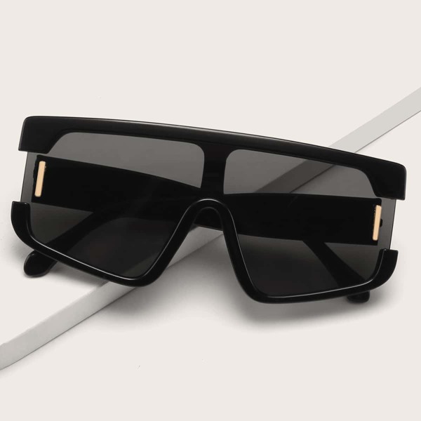 

Flat Top Shield Sunglasses