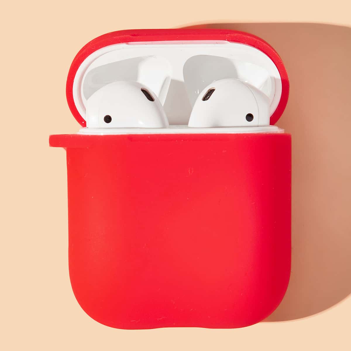 

Solid AirPods Case, Red